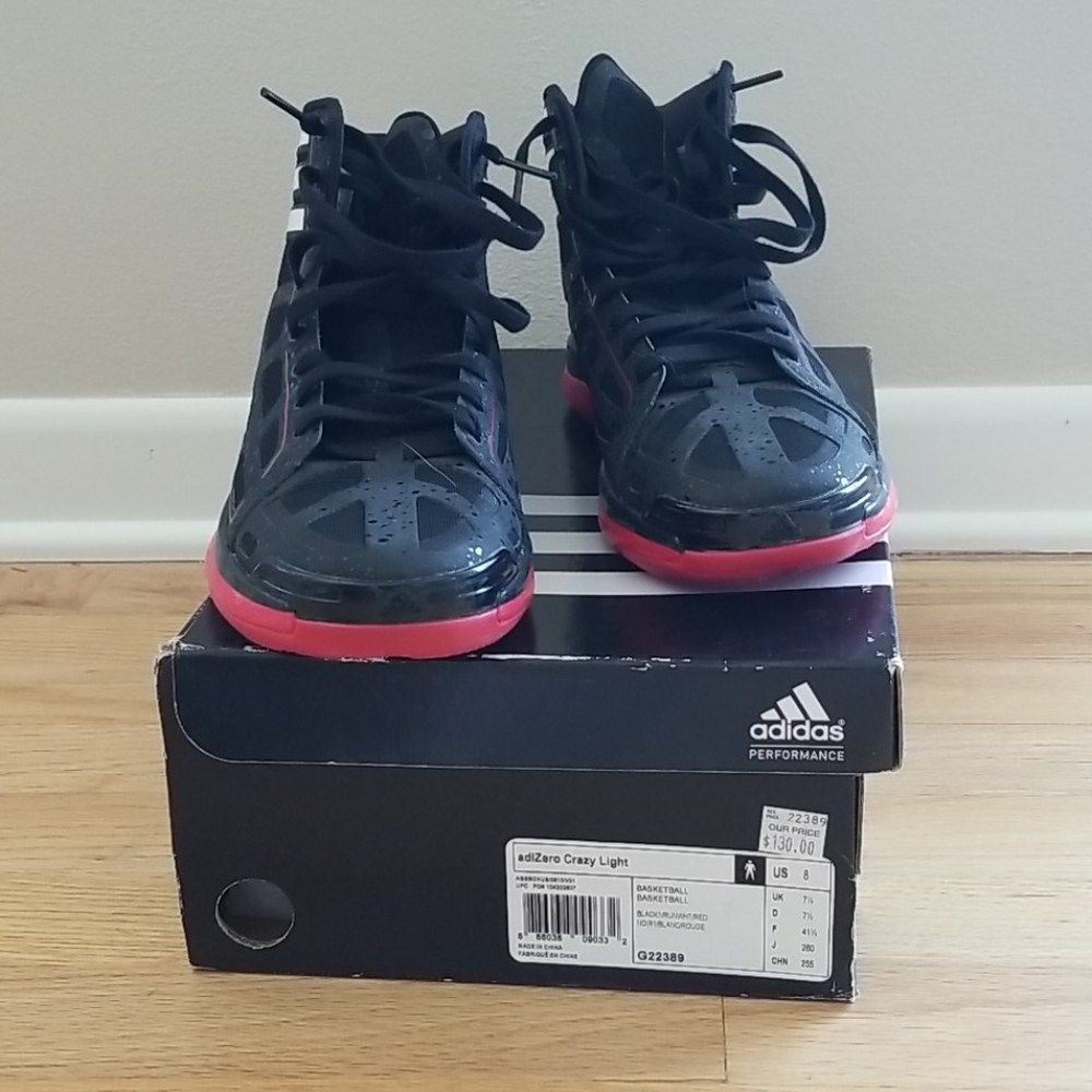 Adidas Adizero Crazy Light basketball shooes